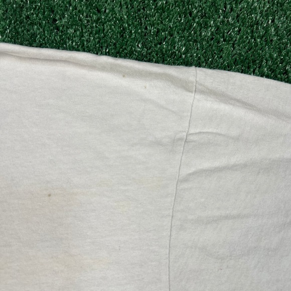 VTG Nike Marquette Univerisity Basketball Just Do It T-Shirt Mens XL White Y2K - Picture 11 of 13